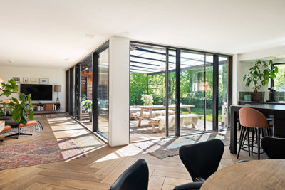 Unik og gennemført villa inspireret af The Hamptons